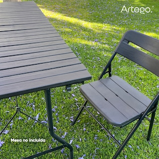 Foto 5 | Silla Plegable Artego Acabado Tipo Madera Plástico