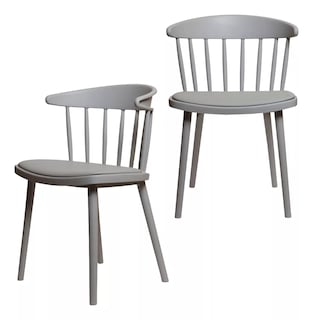 Foto 1 | Set de 2 Sillas Modernas EKE Life Home de Exterior e Interior PVC