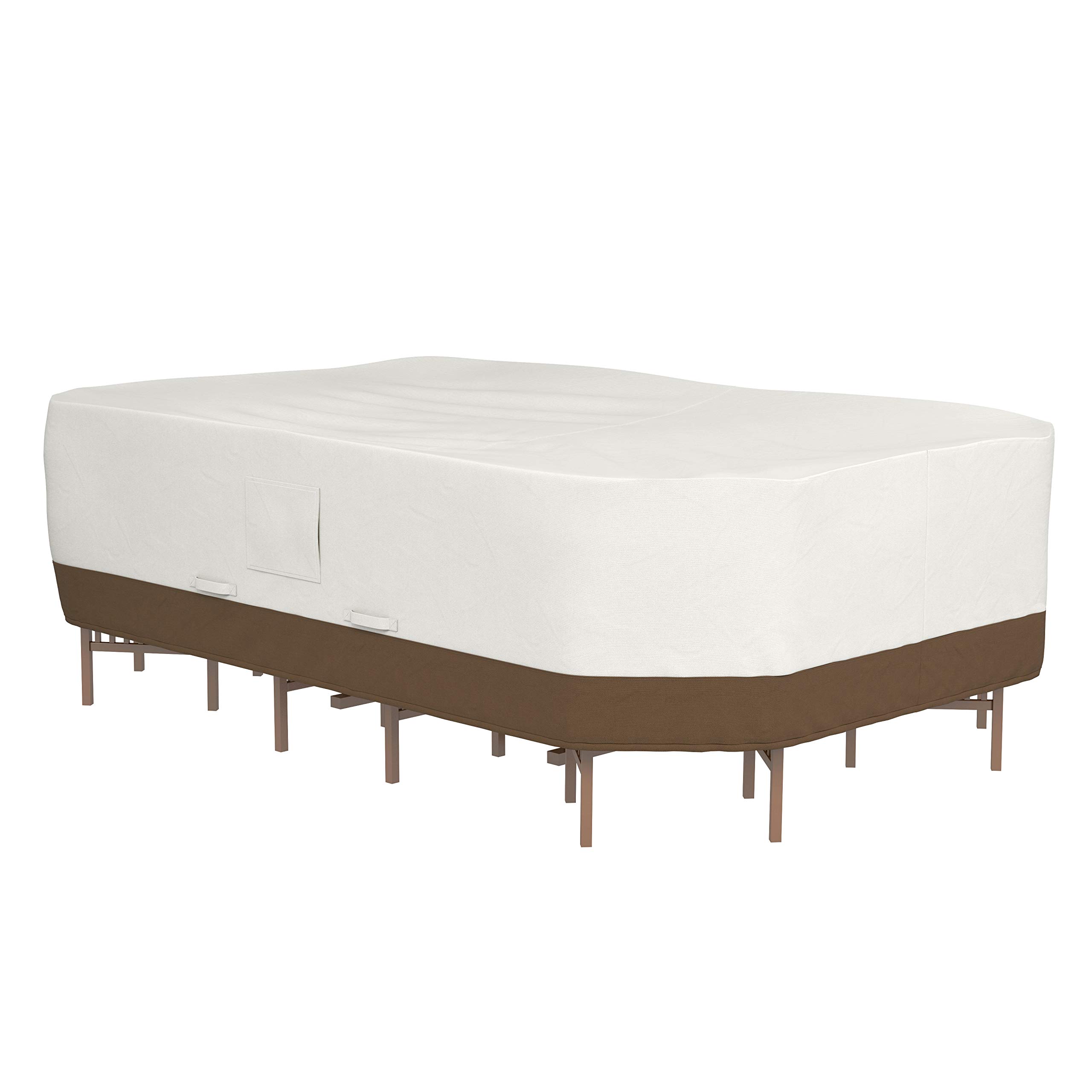 Funda De Patio Amazon Basics, Impermeable, Antiuv, Xl, Beige - Venta Internacional.