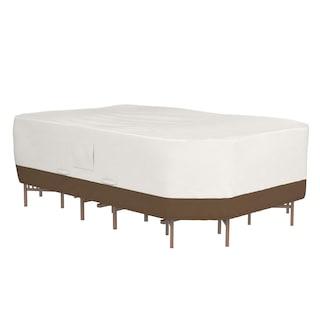 Foto 1 | Funda De Patio Amazon Basics, Impermeable, Antiuv, Xl, Beige - Venta Internacional.