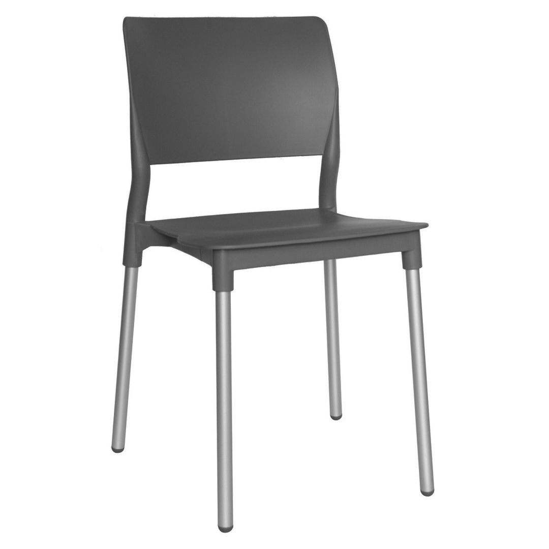 Foto 4 pulgar | Offiho Set De 4 Sillas Aptas Para Exteriores, Restaurantes O Comedor,  Con Patas De Aluminio