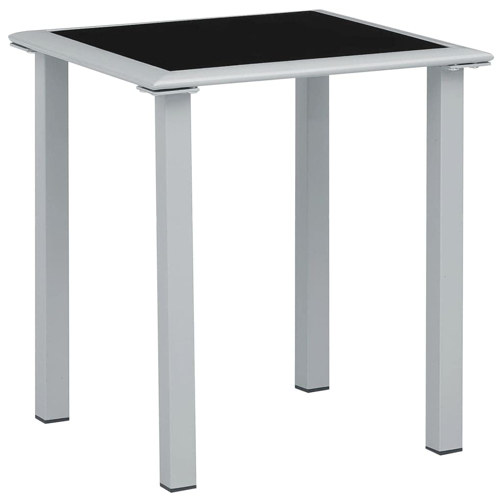Foto 1 | Mesa De Patio Exterior Vidaxl Con Estructura De Acero De Diseño Moderno - Venta Internacional.