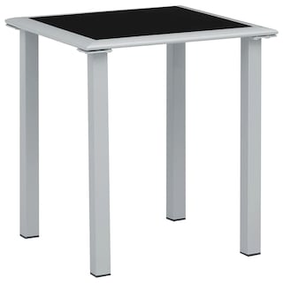 Foto 1 | Mesa De Patio Exterior Vidaxl Con Estructura De Acero De Diseño Moderno - Venta Internacional.