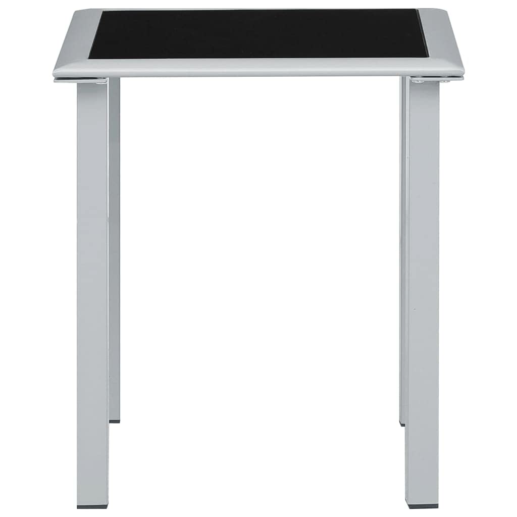 Foto 2 | Mesa De Patio Exterior Vidaxl Con Estructura De Acero De Diseño Moderno - Venta Internacional.