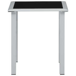 Foto 2 | Mesa De Patio Exterior Vidaxl Con Estructura De Acero De Diseño Moderno - Venta Internacional.