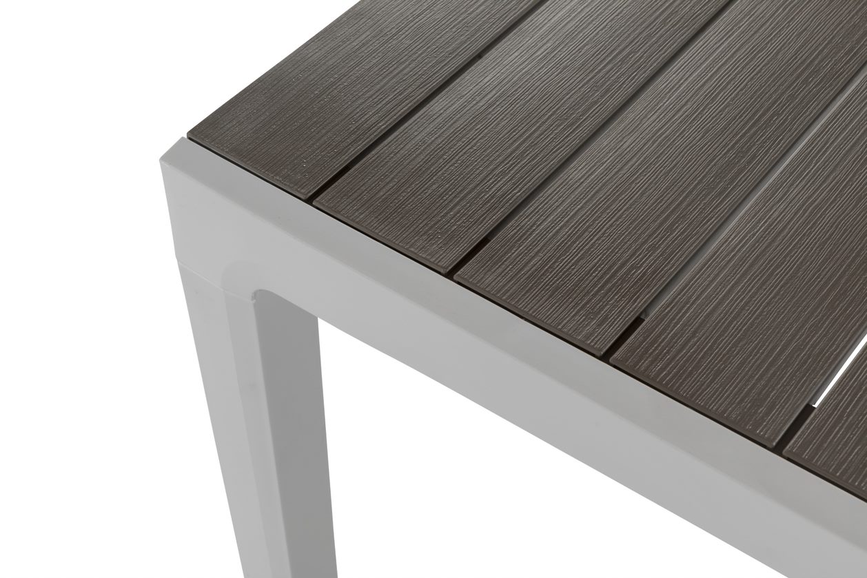 Foto 4 pulgar | Paquete De 2 Sillas De Jardin Harmony Con Textura De Madera Color Blanco Y Capuchino