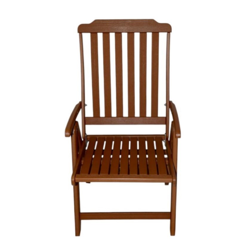 Silla Adirondack Bedu De Plástico Para Exteriores Café