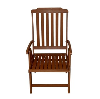 Foto 1 | Silla Adirondack Bedu De Plástico Para Exteriores Café
