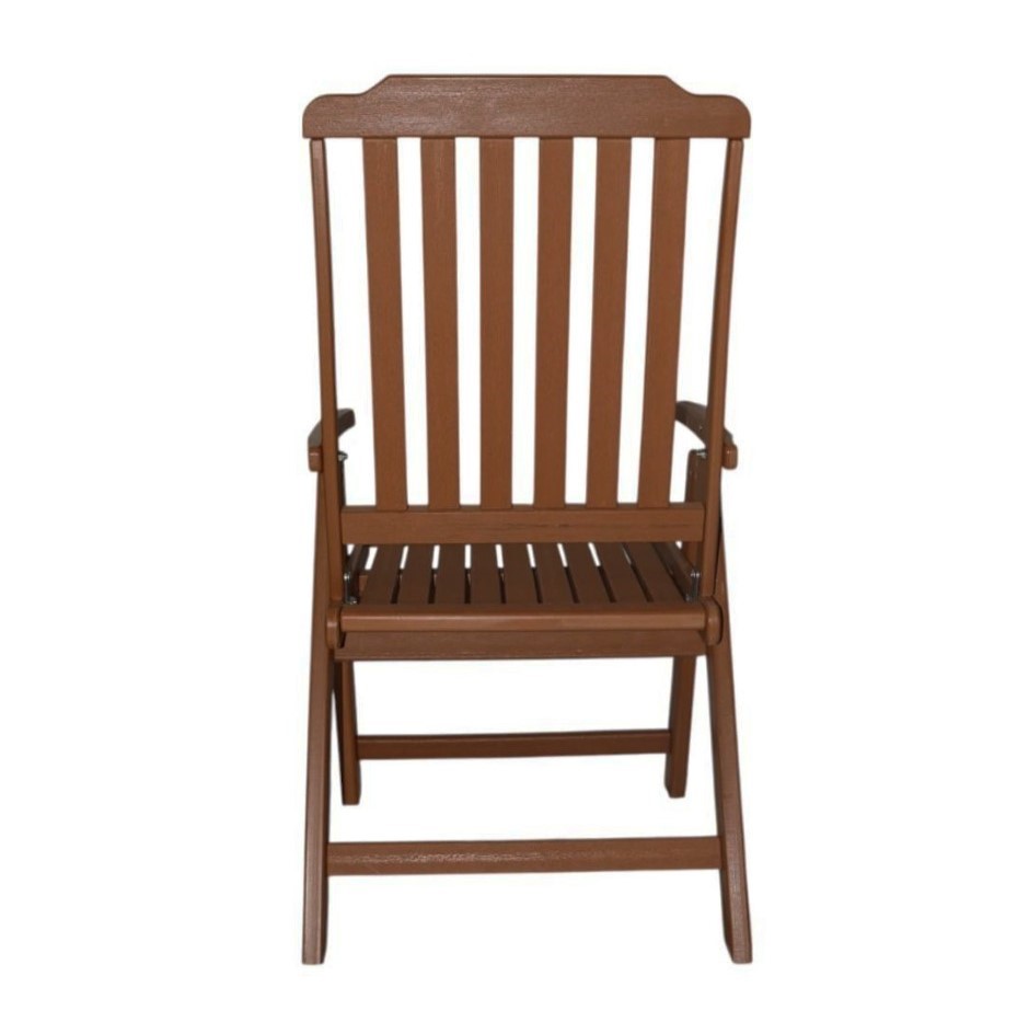 Foto 3 pulgar | Silla Adirondack Bedu De Plástico Para Exteriores Café