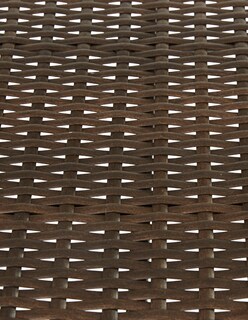 Foto 6 | Naterial Silla De Jardín Tipo Ratán Con Descansabrazos Estructura De Acero , Modelo Zena