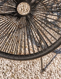 Foto 3 | Naterial Silla De Jardín Ratán / Mimbre Sintético Con Estructura De Acero Apilable Para Exterior, Modelo Acapulco Ii