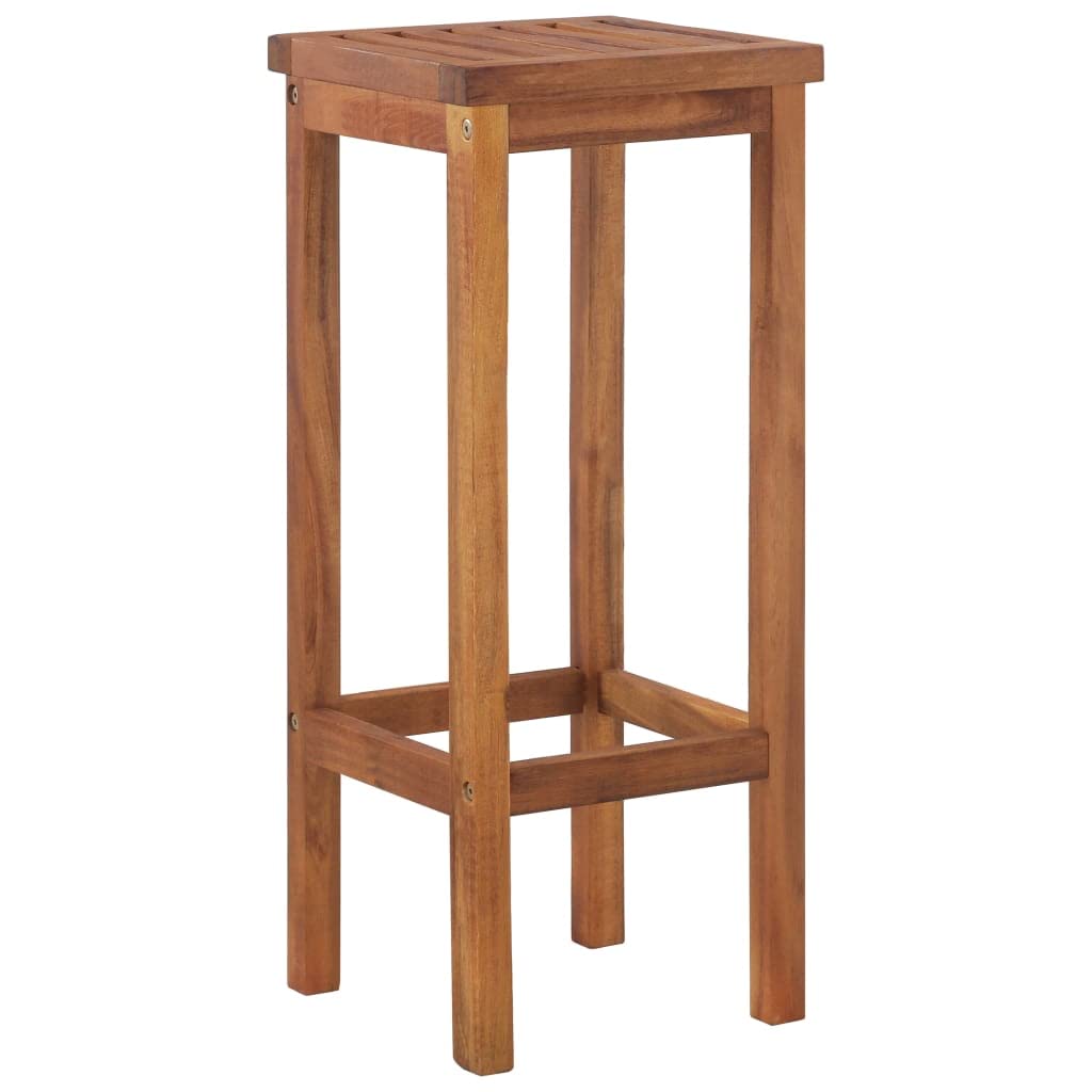 Foto 6 pulgar | Juego De Comedor Para Patio Vidaxl De 5 Piezas Con Mesa Y Sillas De Madera De Acacia - Venta Internacional.