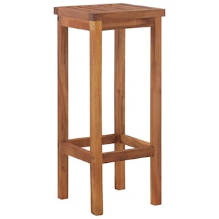 Foto 5 | Juego De Comedor Para Patio Vidaxl De 5 Piezas Con Mesa Y Sillas De Madera De Acacia - Venta Internacional.