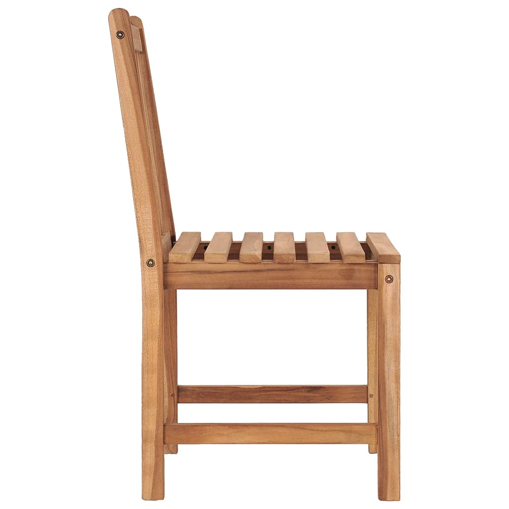 Foto 6 pulgar | Sillas De Patio Vidaxl De Madera Dura De Teca Con Cojines  4 Asientos - Venta Internacional.