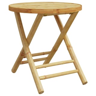 Foto 3 | Set Bistro Vidaxl De Muebles De Patio De Bambú Plegables 3 Piezas - Venta Internacional.