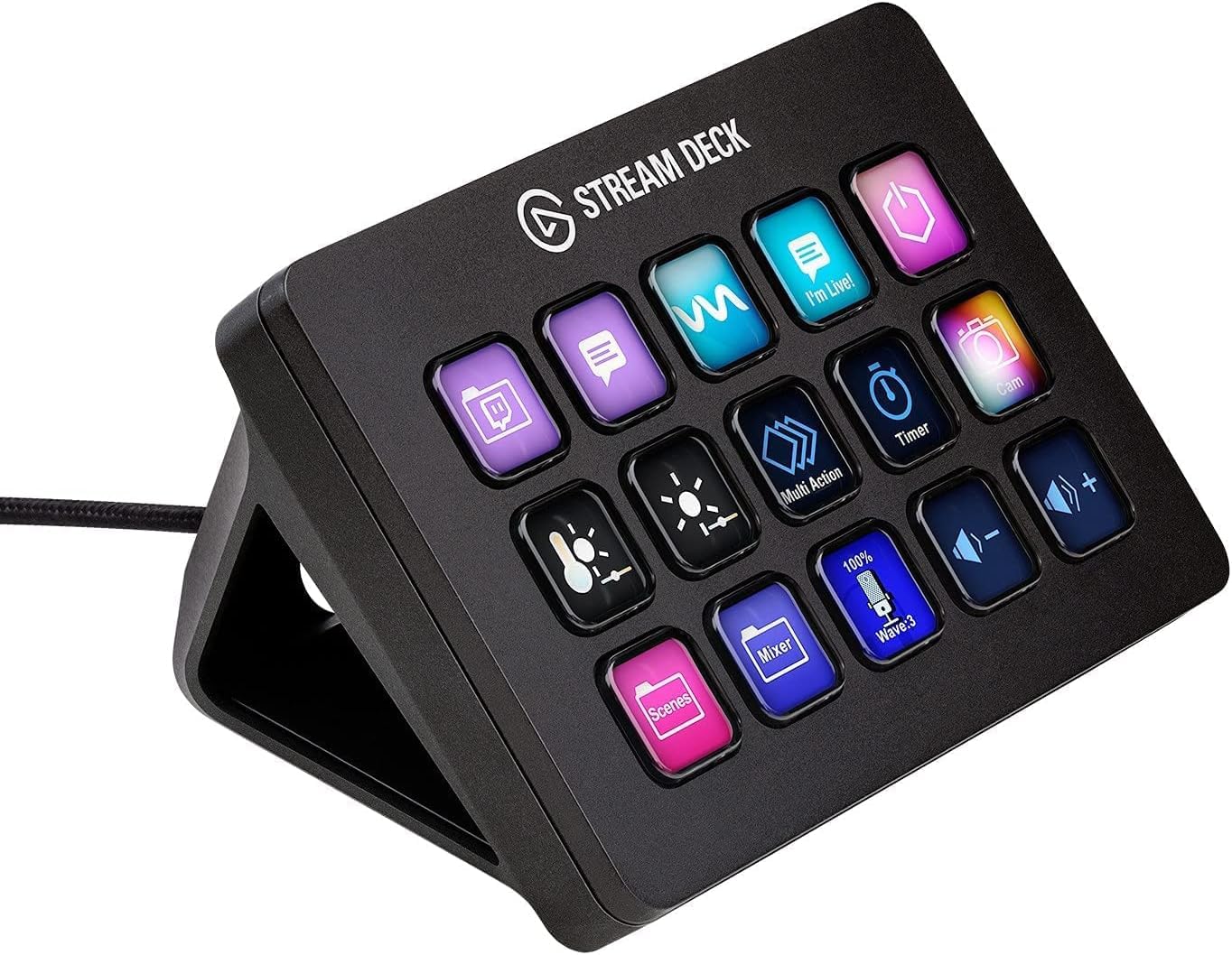 Foto 1 | Controlador de Estudio Elgato Stream Deck Mk.2 con 15 Teclas Macro - Venta Internacional