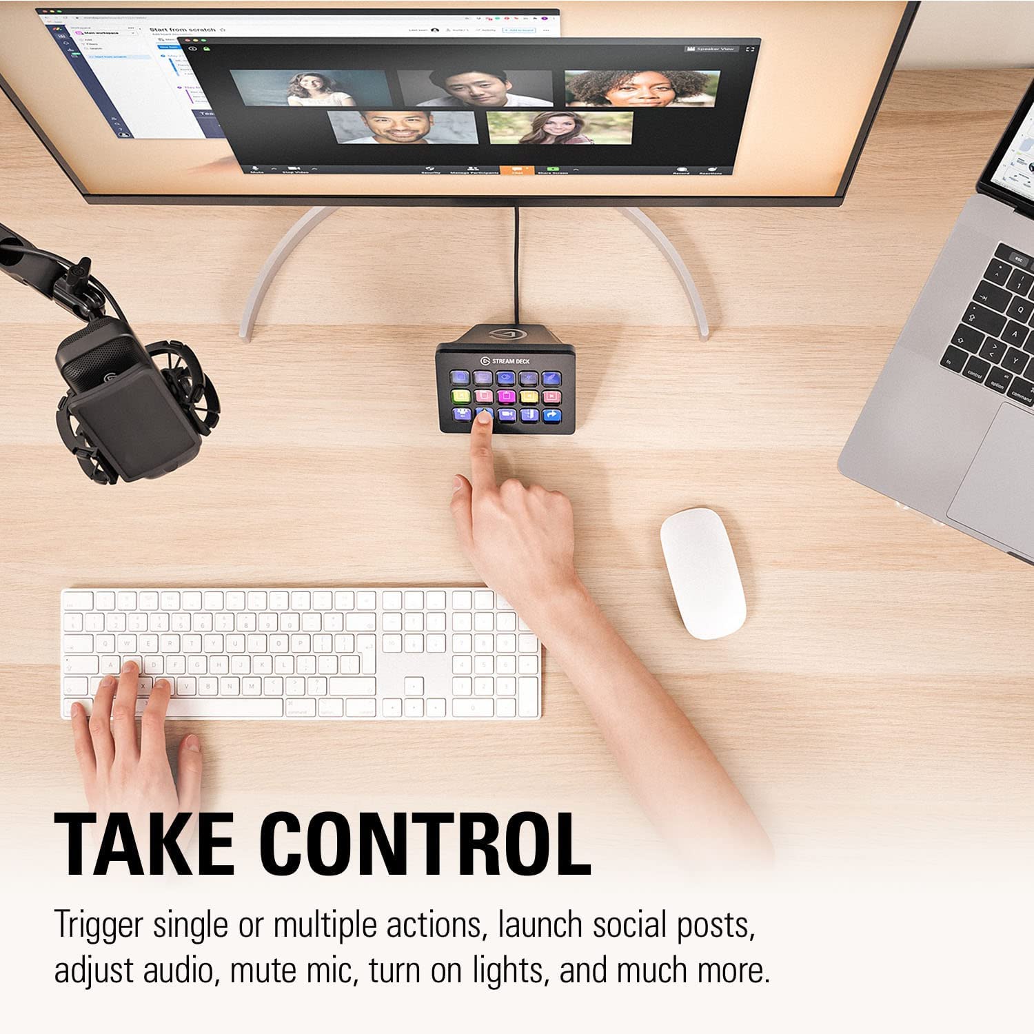 Foto 4 | Controlador de Estudio Elgato Stream Deck Mk.2 con 15 Teclas Macro - Venta Internacional