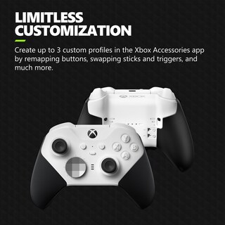 Foto 3 | Control Inalámbrico Blanco para Xbox Elite Series 2-Venta Internacional