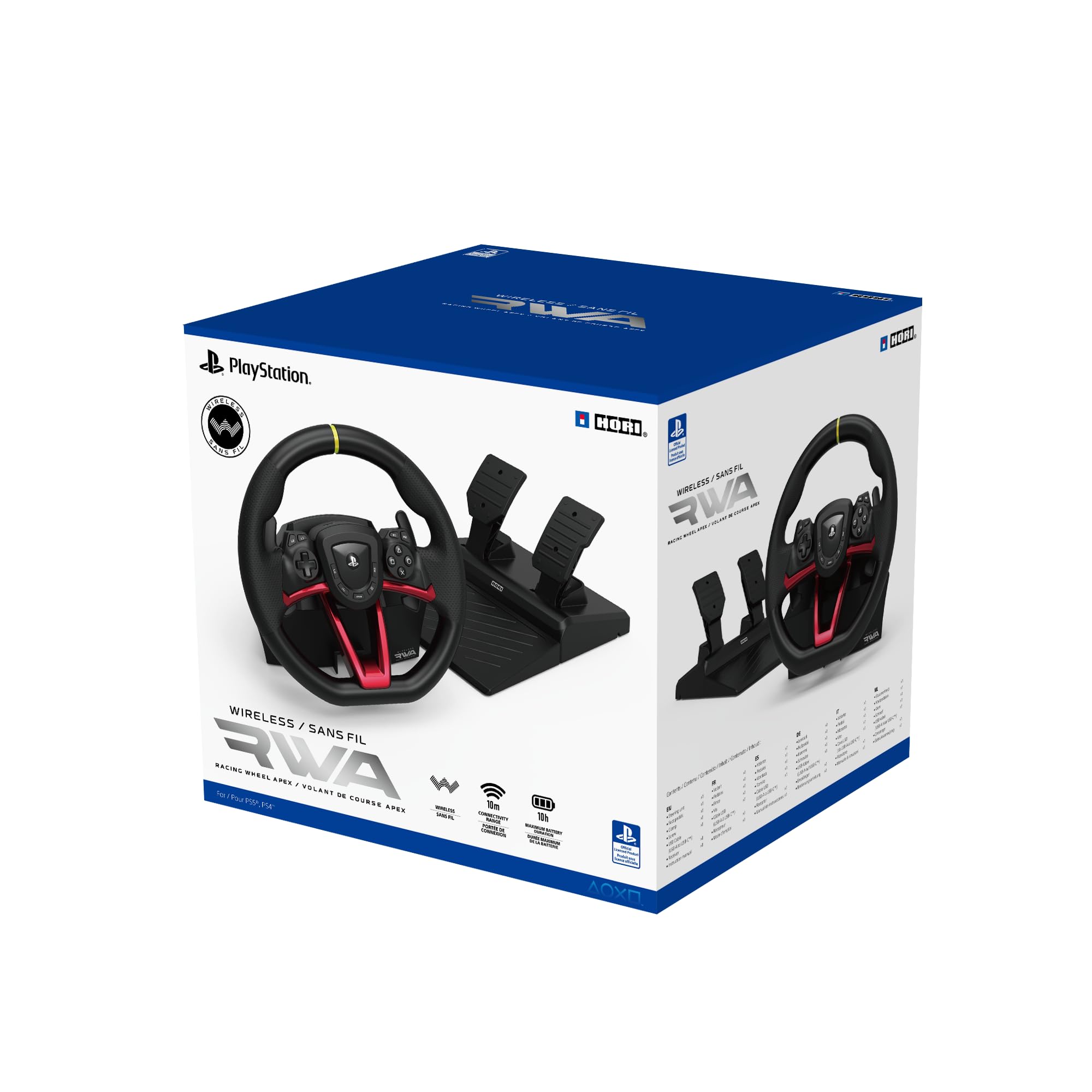 Foto 3 pulgar | Volante de Carreras Inalámbrico Hori Apex Para Playstation 5/4 Y Pc - Venta Internacional