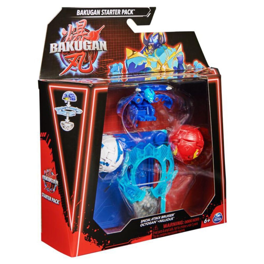 Foto 2 | Bruiser De Ataque Especial Bakugan Con Octogan Y Nillious - Venta Internacional.