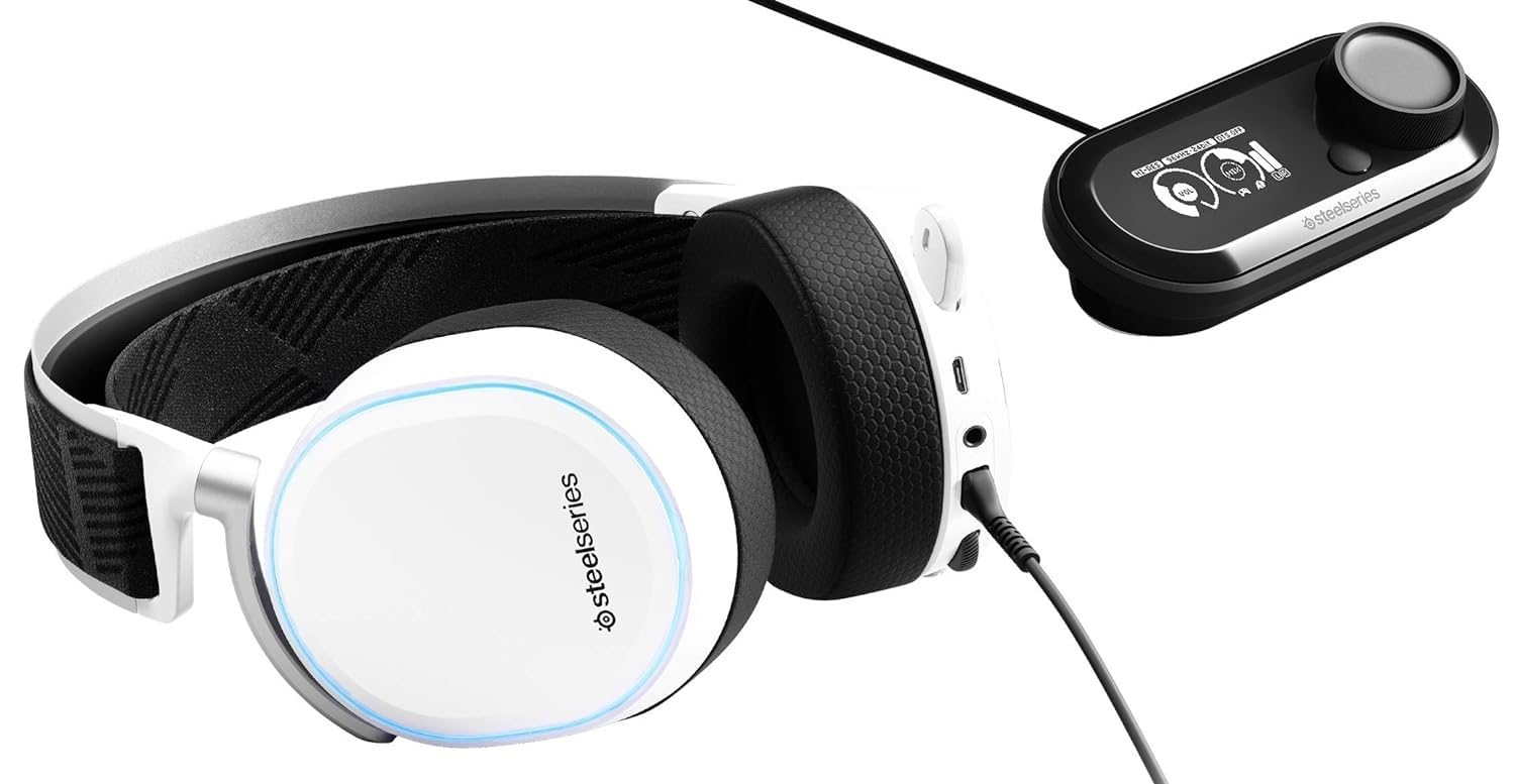 Foto 3 pulgar | Auriculares Para Juegos Steelseries Arctis Pro + Gamedac White - Venta Internacional.
