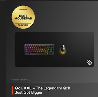 Foto 2 | Alfombrilla De Ratón Para Juegos Steelseries Qck Xxl, Cobertura De Escritorio Completa - Venta Internacional.