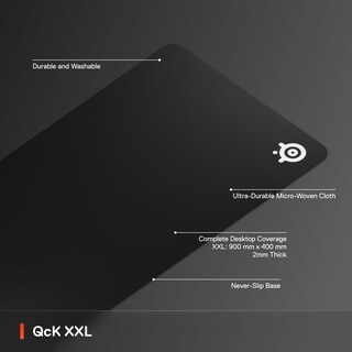 Foto 3 | Alfombrilla De Ratón Para Juegos Steelseries Qck Xxl, Cobertura De Escritorio Completa - Venta Internacional.