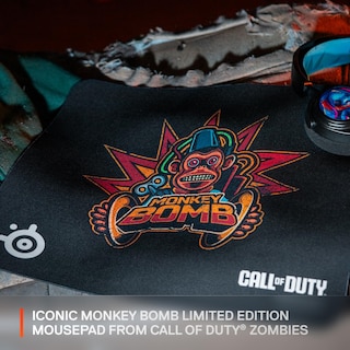 Foto 4 | Alfombrilla De Ratón Para Juegos Steelseries Qck Call Of Duty Monkey Bomb - Venta Internacional.