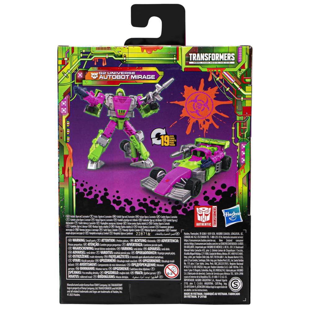 Foto 2 | Figura De Acción Hasbro Transformers G2 Universe Autobot Mirage - Venta Internacional.