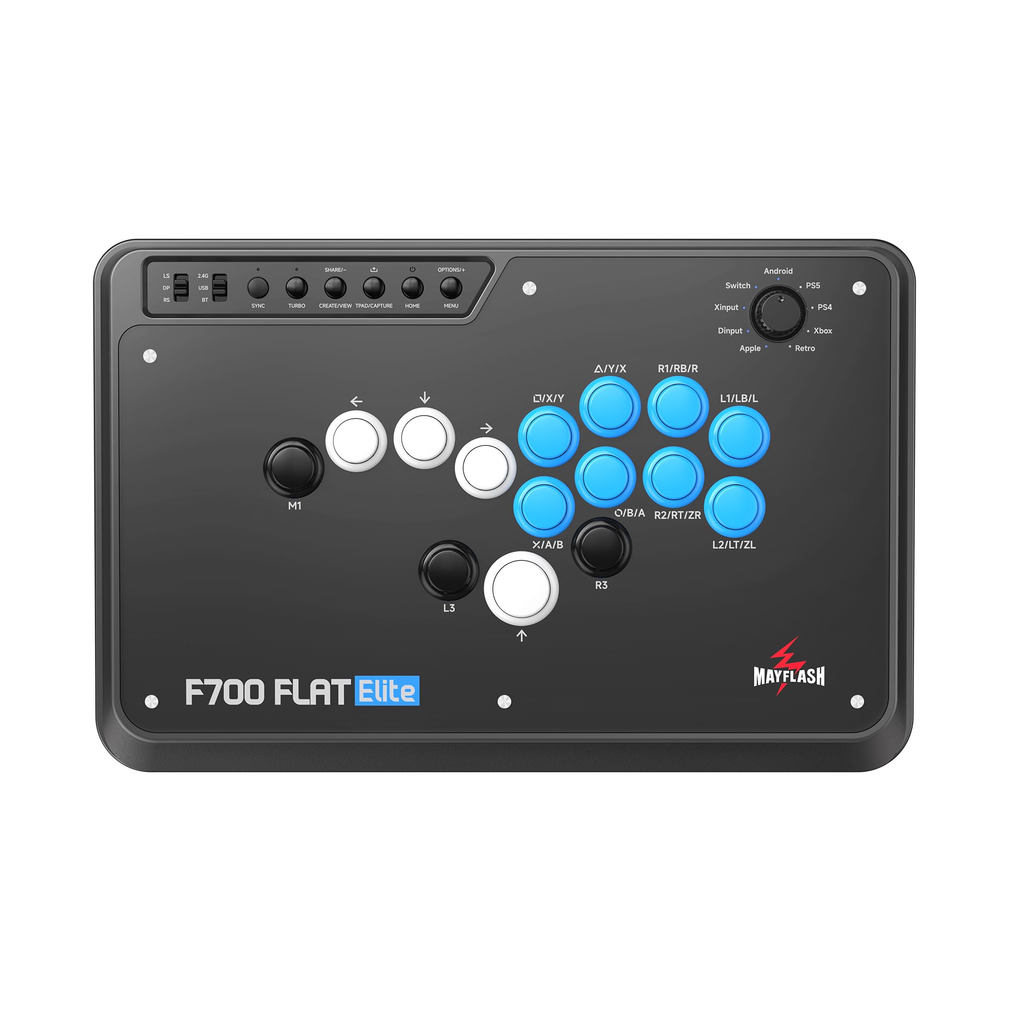 Foto 2 pulgar | Arcade Stick Mayflash F700 Flat Elite Inalámbrico Ps5/ps4/pc/xbox - Venta Internacional.