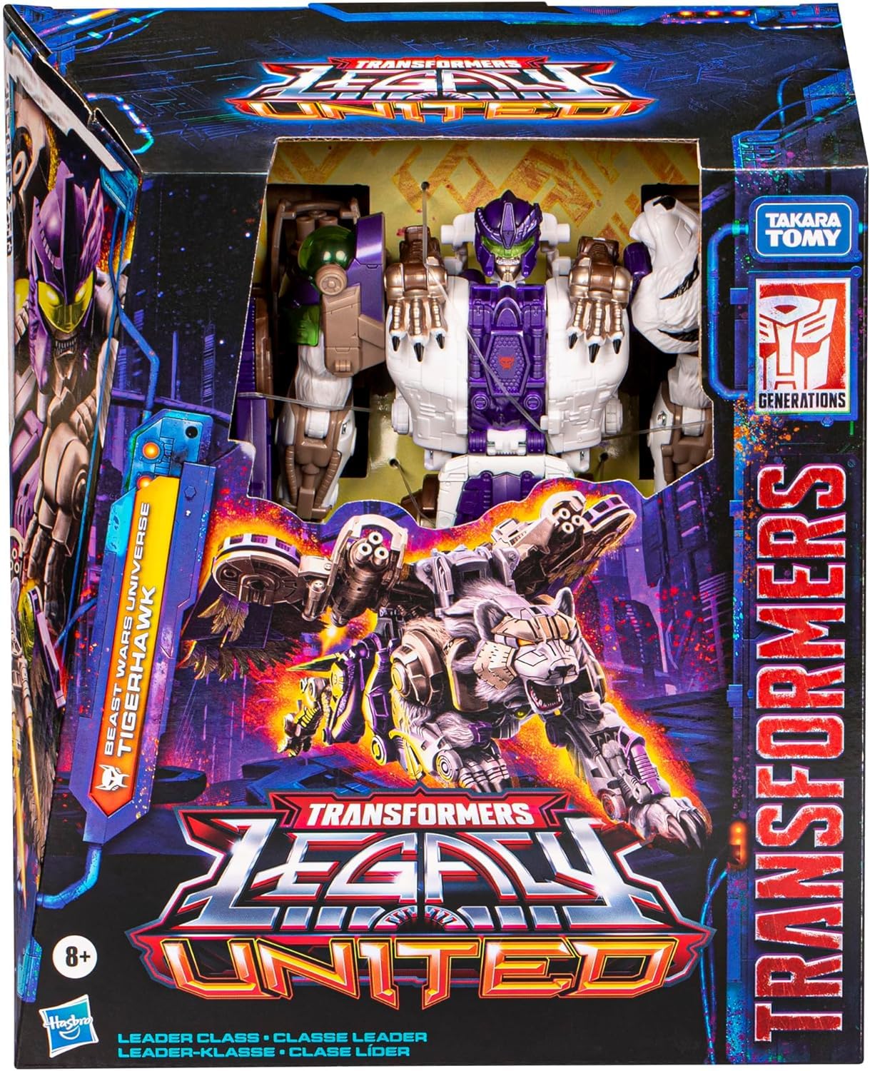 Foto 2 | Figura De Acción Transformers Generations Legacy United Tigerhawk - Venta Internacional.