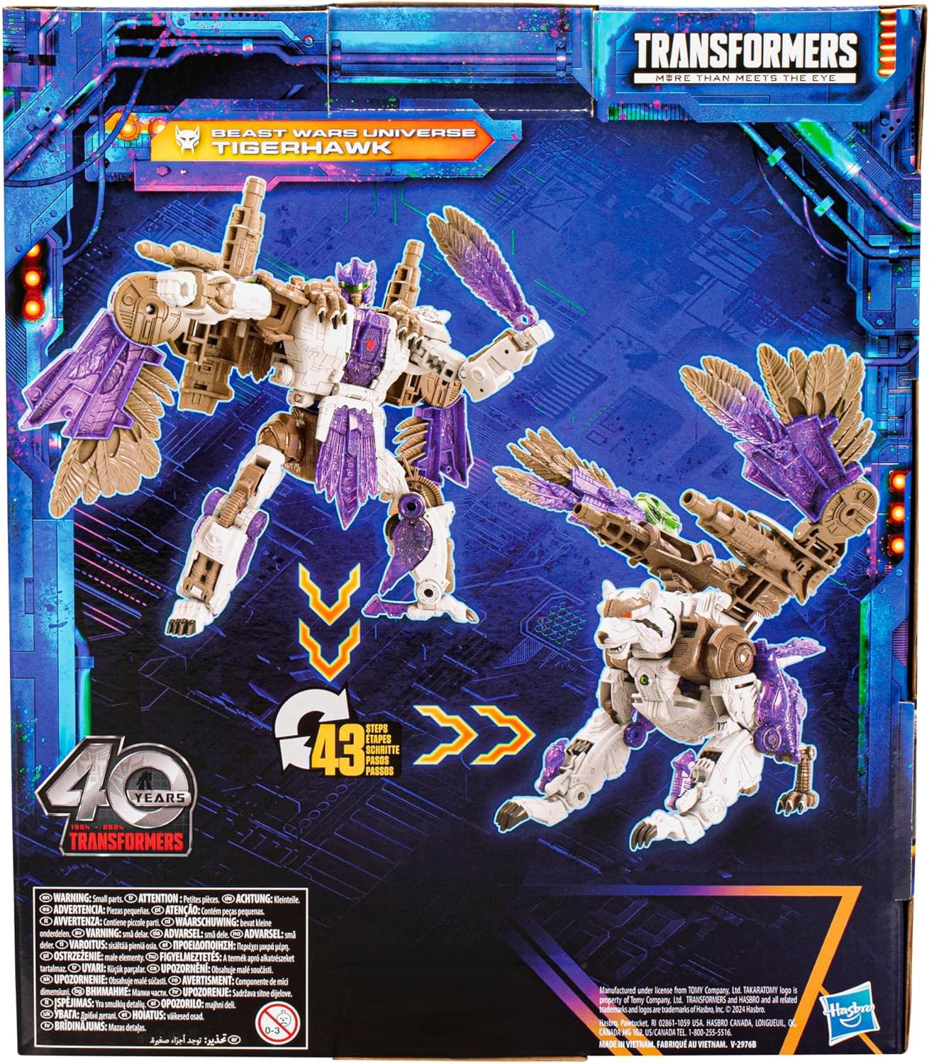 Foto 5 | Figura De Acción Transformers Generations Legacy United Tigerhawk - Venta Internacional.