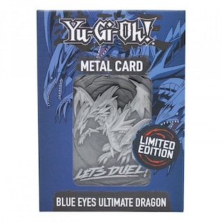 Foto 1 | Tarjeta Metálica Yu-gi-oh! Edición Limitada De Blue Eyes Ultimate Dragon - Venta Internacional.
