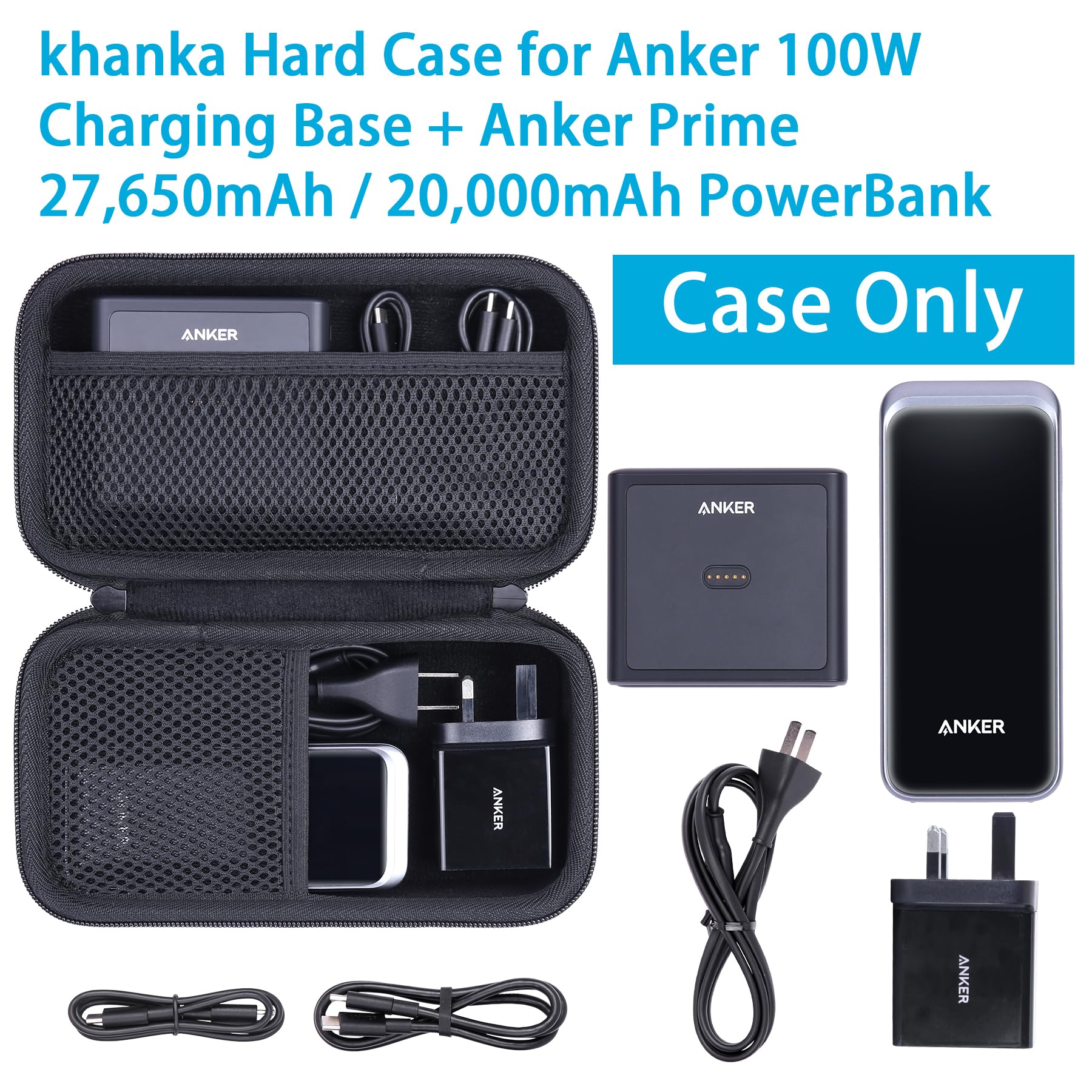 Foto 3 pulgar | Funda de Viaje Khanka Hard  - Venta Internacional