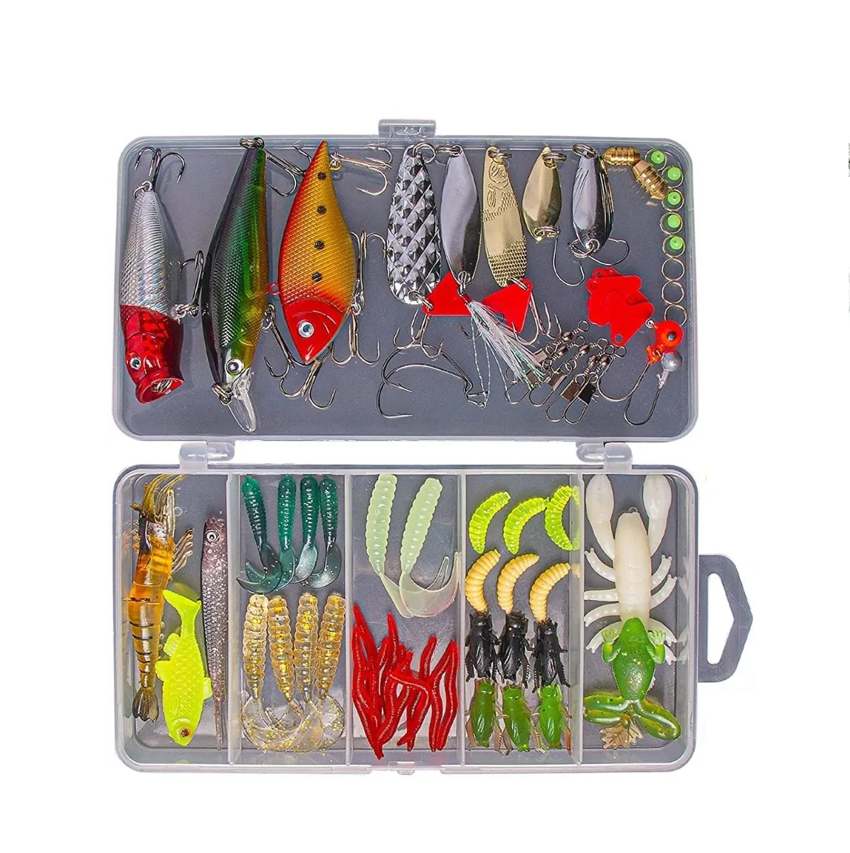 Kit de Señuelos Realistas Pesca EO Safe Imports ESI-221 Multicolor con Caja