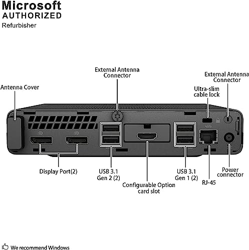 Foto 6 pulgar | Venta Internacional - Mini Ordenador De Sobremesa Hp Elitedesk 800 G5 Intel Core I5-9500