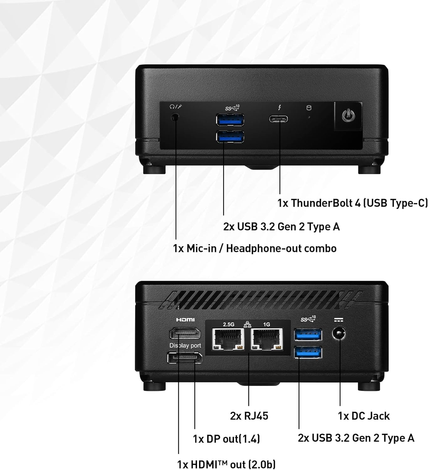 Foto 3 pulgar | Mini PC Msi Cubi 5 12m-086bus / Core I3-1215u / Wifi 6e / (no Incluye Ram Ni Hdd/ssd) / 12m-086bus