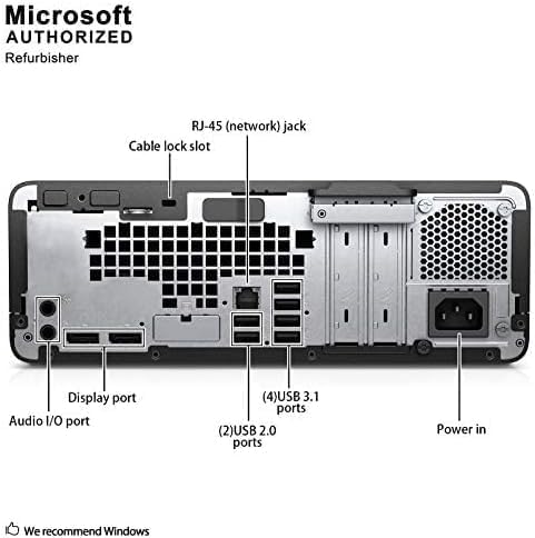 Foto 4 pulgar | Pc De Sobremesa Hp Prodesk 600g3 Sff Con Monitor De 21.5''  I5-6500 - Venta Internacional