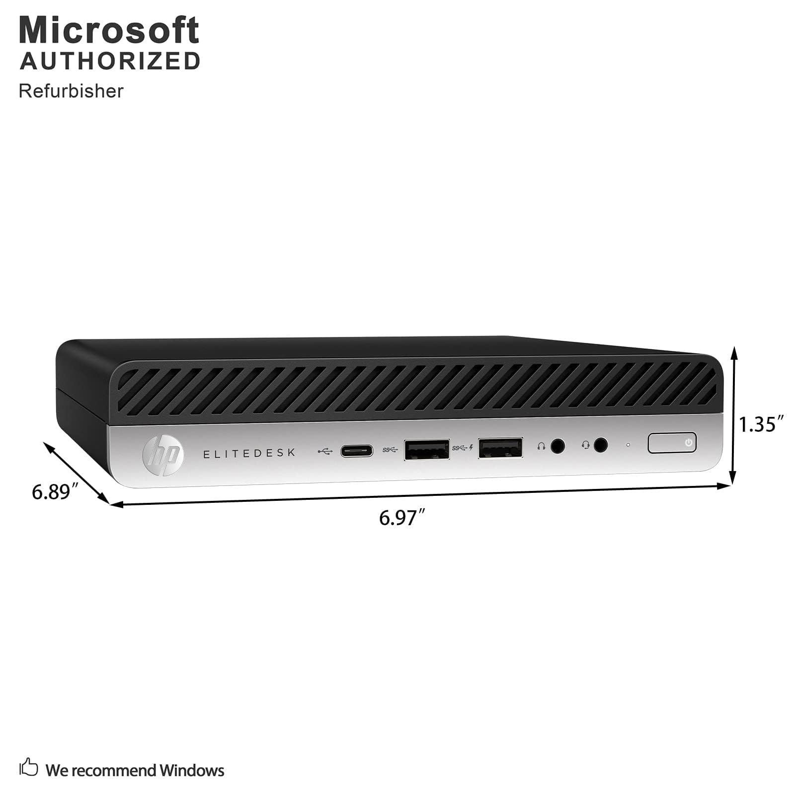 Foto 5 pulgar | Computadora De Escritorio Mini Pc Hp Elitedesk 800 G5 Intel I5-9500t - Venta Internacional.