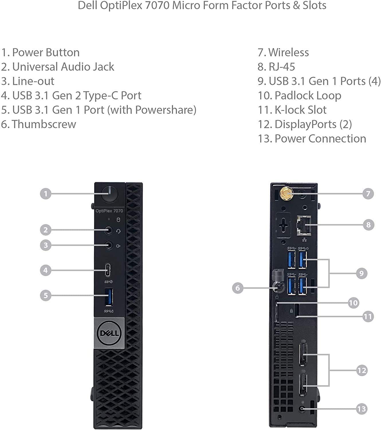 Foto 7 pulgar | Miniordenador Dell Optiplex 7070 Micro Intel Core I5-9500t De 16 gb de Ram - Venta Internacional