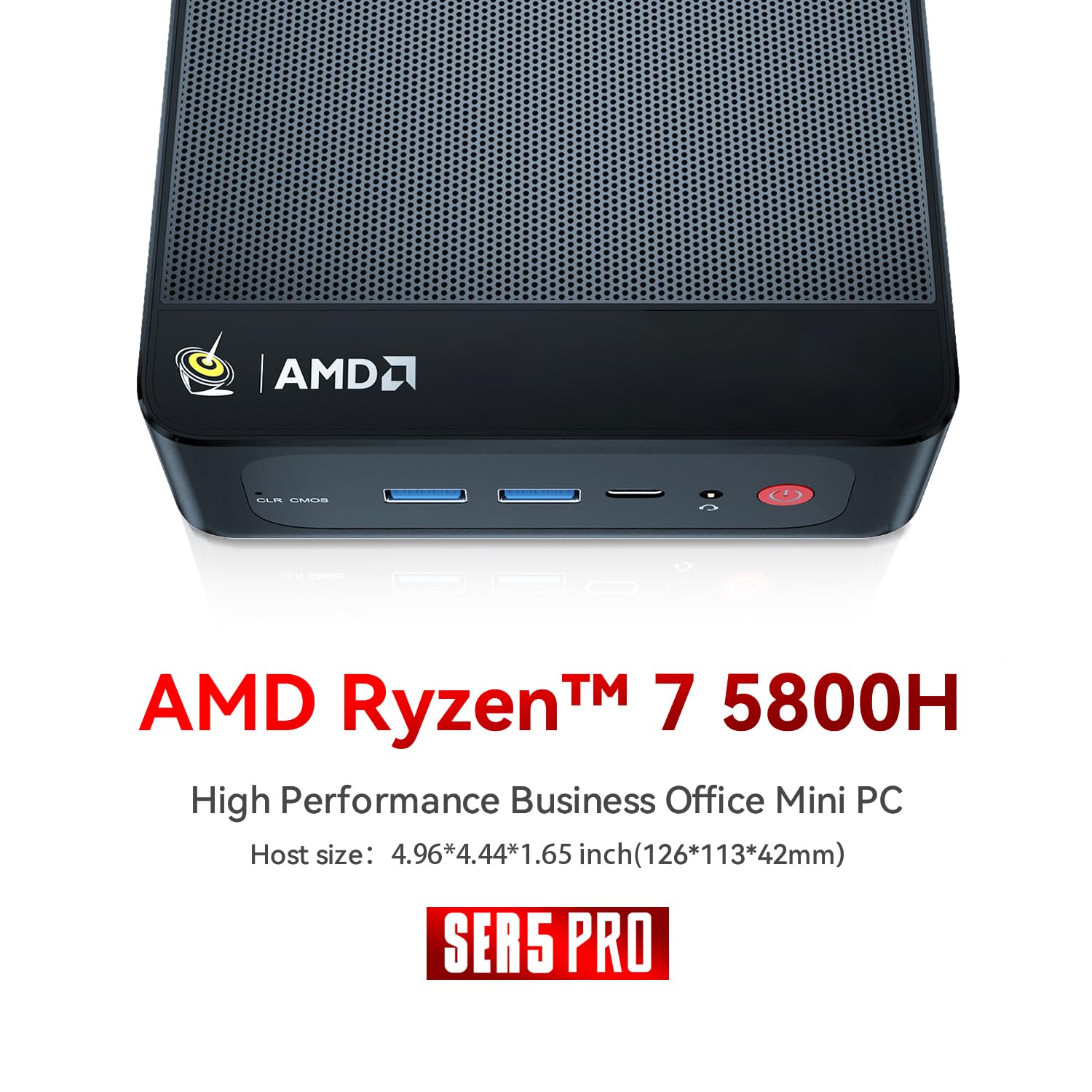 Foto 3 pulgar | Mini Pc Beelink Ser5 Pro Amd Ryzen 7 5800h 16 Gb Ram 500 Gb Ssd - Venta Internacional.