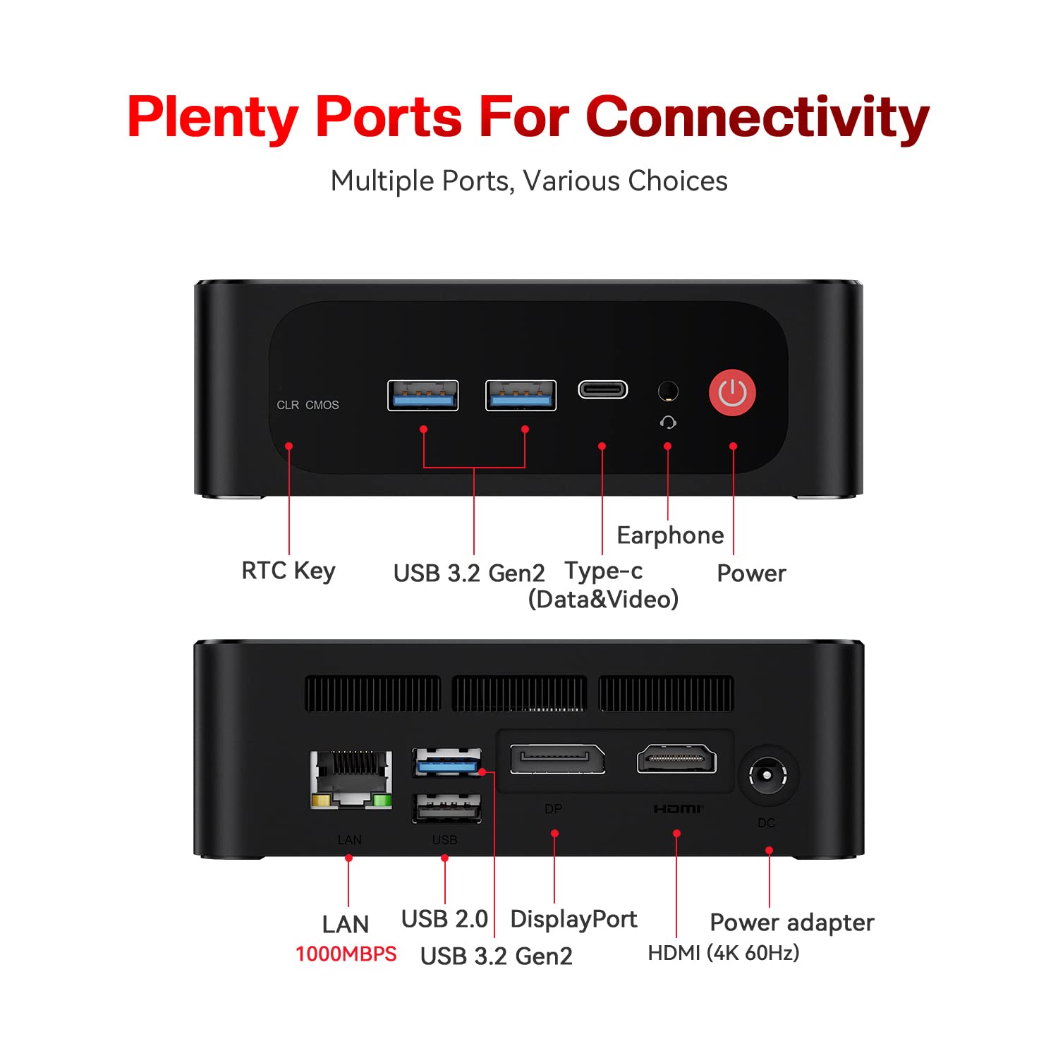 Foto 8 pulgar | Mini Pc Beelink Ser5 Pro Amd Ryzen 7 5800h 32 Gb Ram 1 Tb Ssd - Venta Internacional.