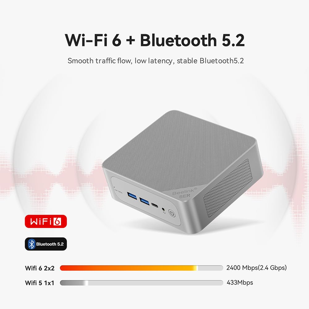 Foto 8 pulgar | Mini Pc Beelink Ser5 Amd Ryzen 7 5800h 16 Gb Ram 500 Gb Ssd - Venta Internacional.