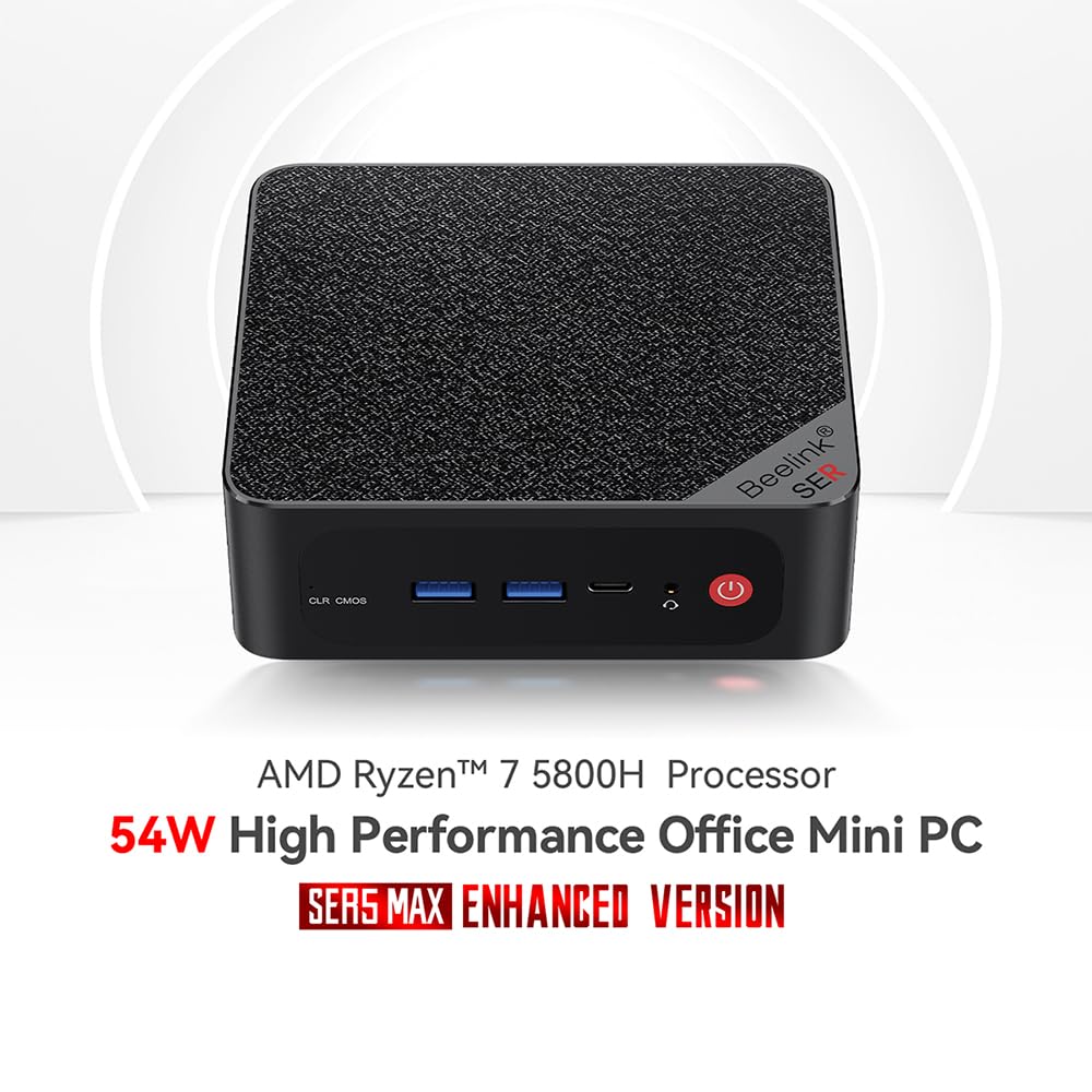 Foto 3 pulgar | Mini Pc Beelink Ser5 Max Amd Ryzen 7 5800h 16 Gb Ram 1 Tb Ssd - Venta Internacional.