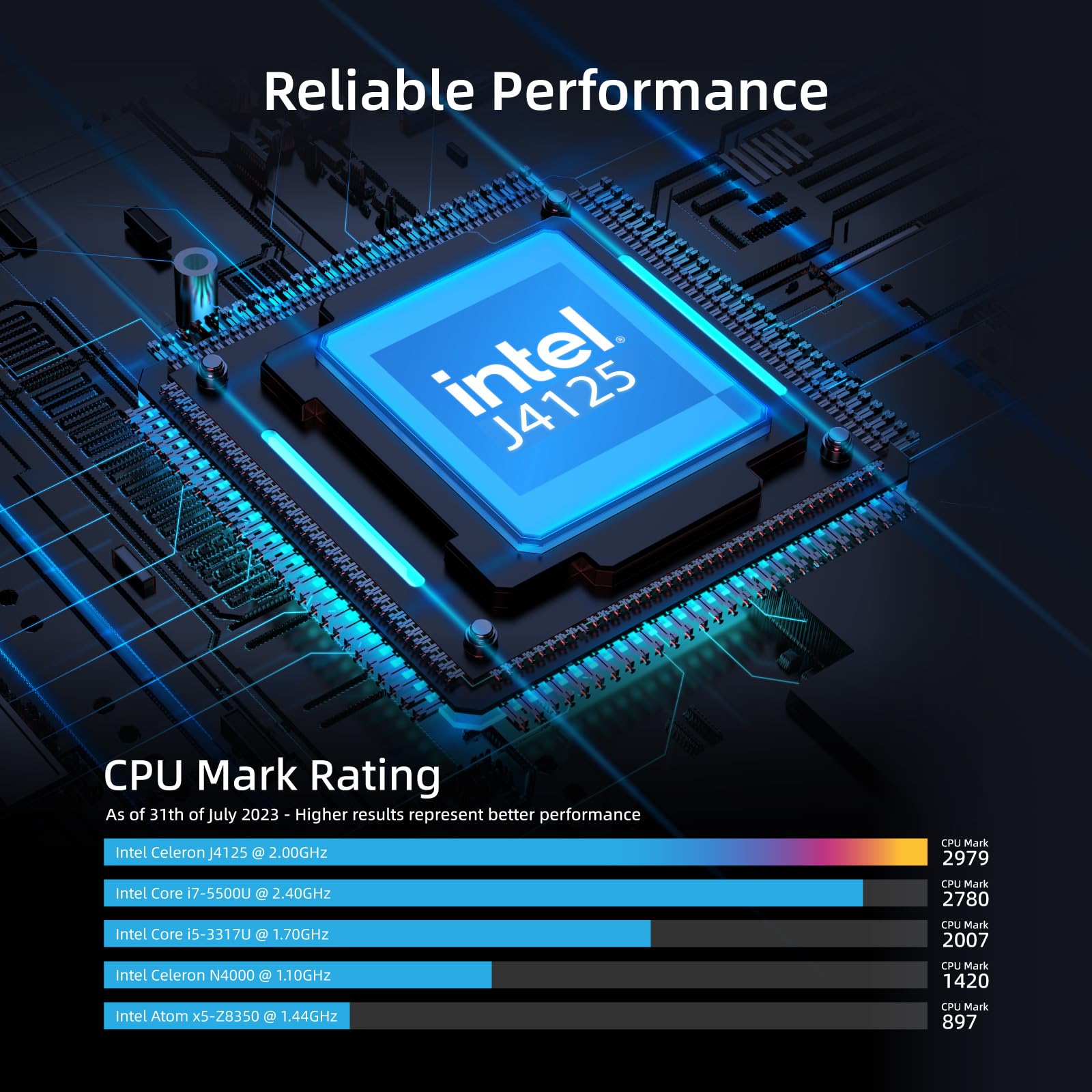 Foto 2 | Mini Pc Stick Mele Pcg02 Celeron J4125 8 Gb De Ram 256 Gb Emmc - Venta Internacional.