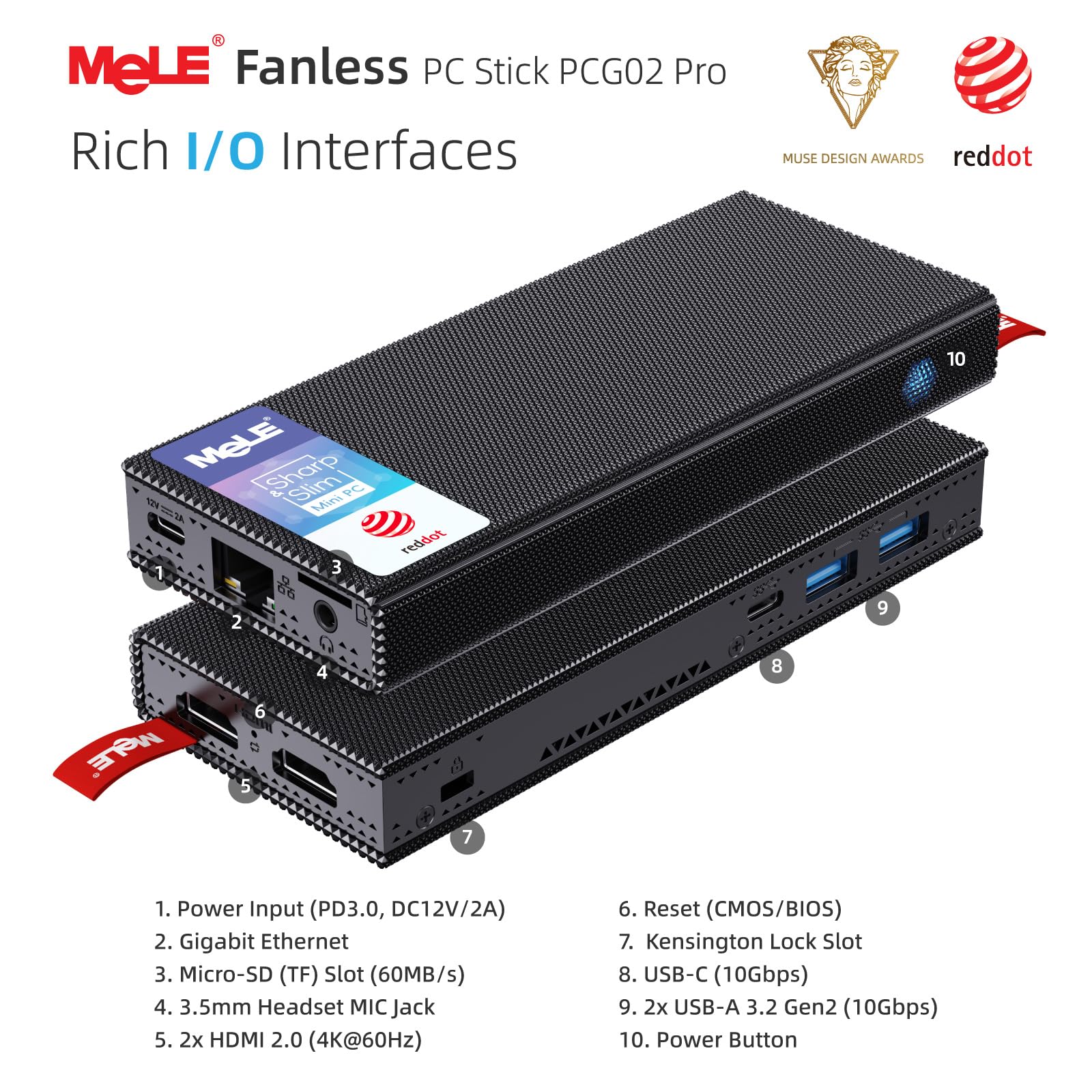 Foto 2 | Mini PC MeLE PCG02 Pro N100 8 GB/256 GB - Venta Internacional