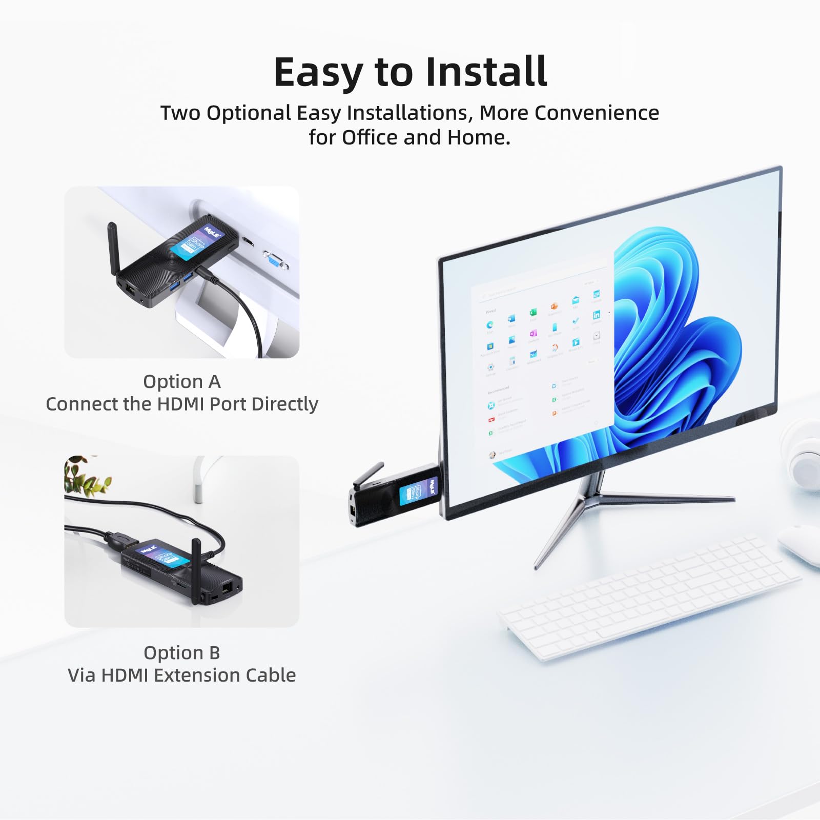 Foto 6 | Mini Pc Stick Mele Pcg02 Celeron J4125 8 Gb 128 Gb Hdmi 4k - Venta Internacional.