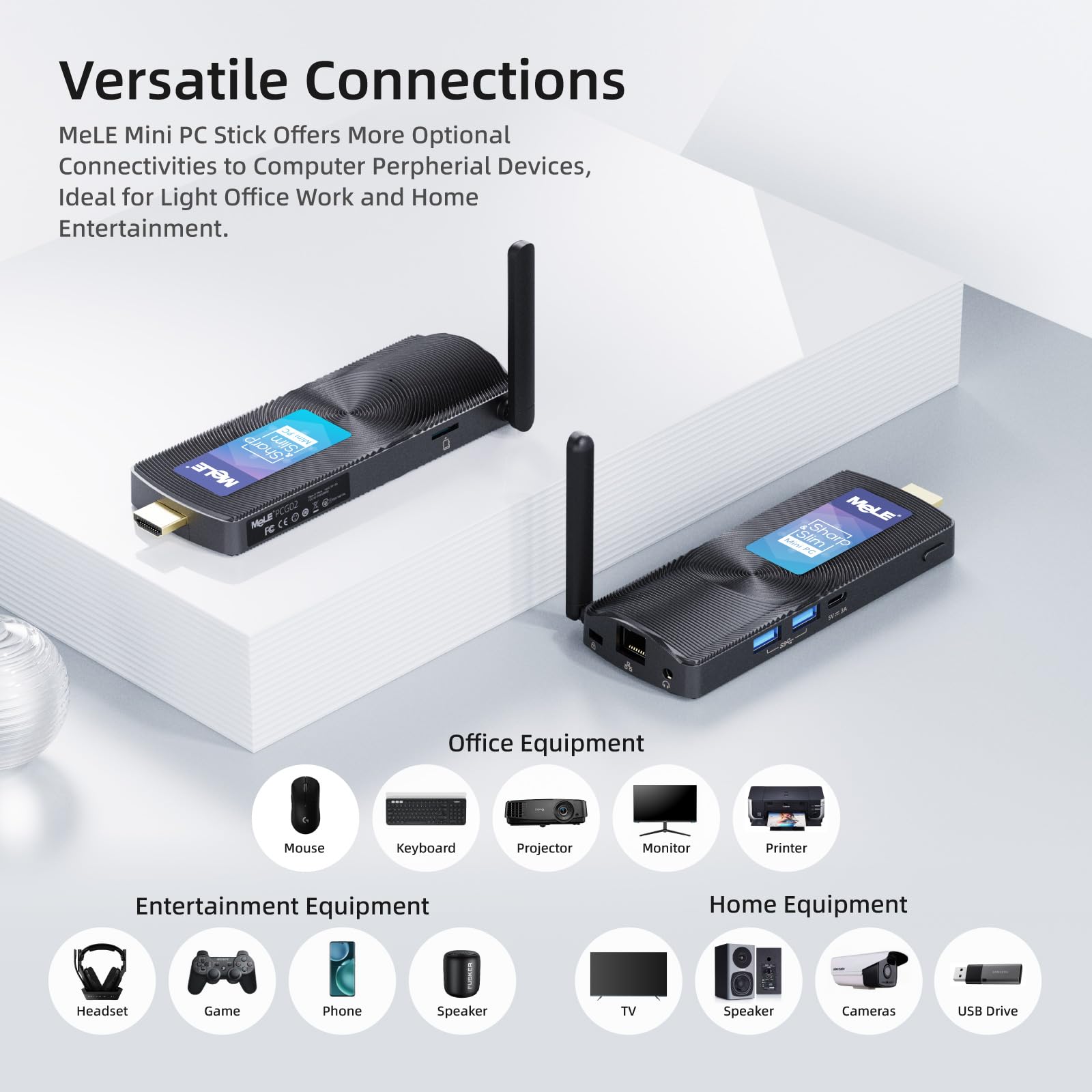 Foto 7 | Mini Pc Stick Mele Pcg02 Celeron J4125 8 Gb 128 Gb Hdmi 4k - Venta Internacional.