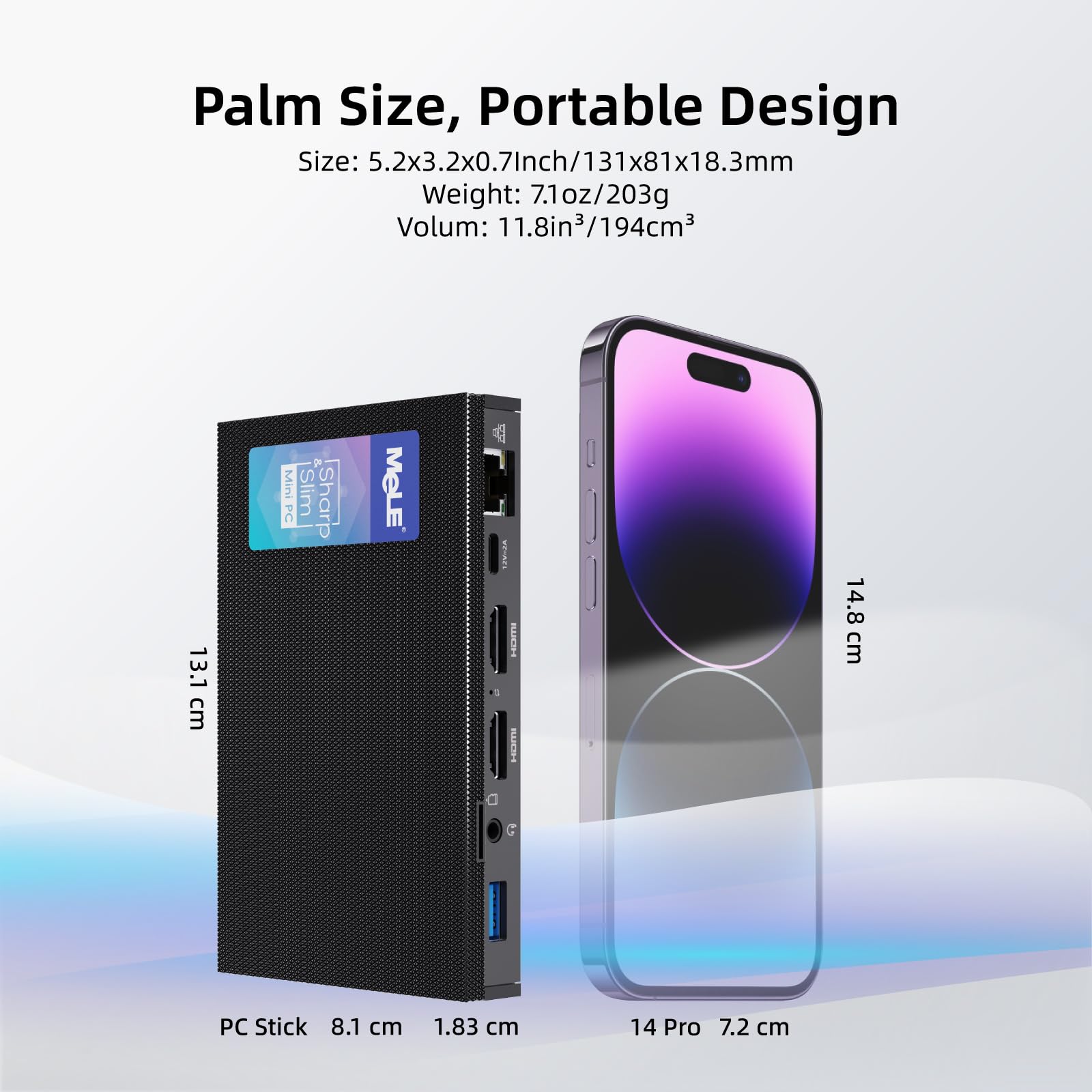 Foto 4 pulgar | Mini Pc Mele Quieter3q N5105 8 Gb Ram 128 Gb Ssd Win11 Pro - Venta Internacional.