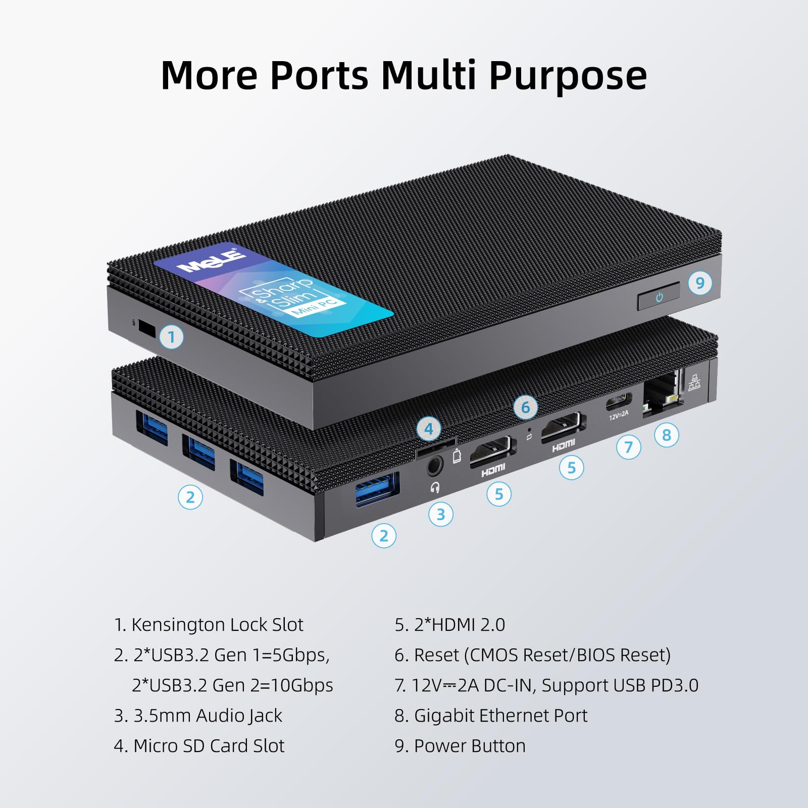 Foto 5 pulgar | Mini Pc Mele Quieter3q N5105 8 Gb Ram 128 Gb Ssd Win11 Pro - Venta Internacional.